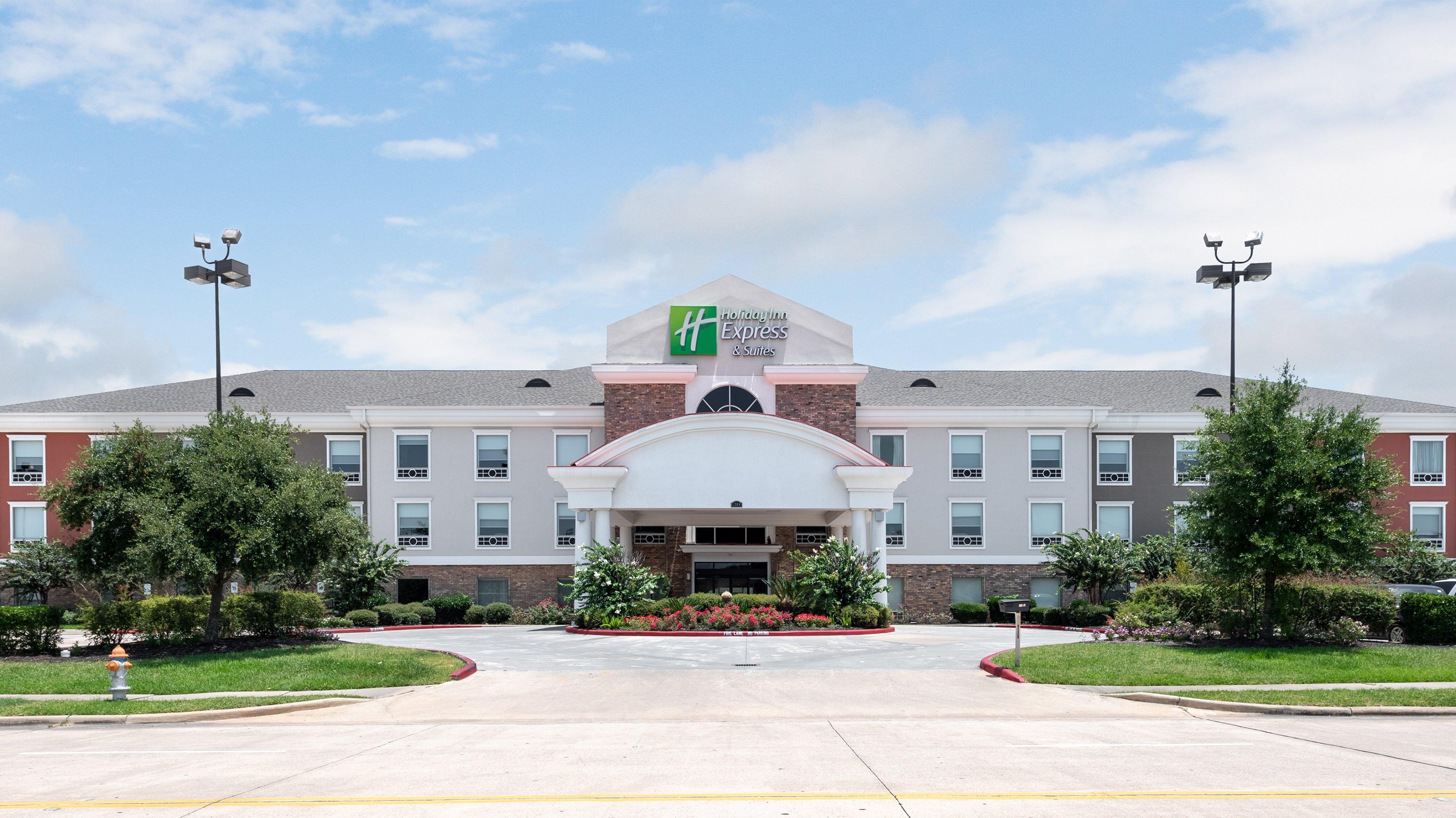 Holiday Inn Express Hotel And Suites Conroe By Ihg Exterior foto